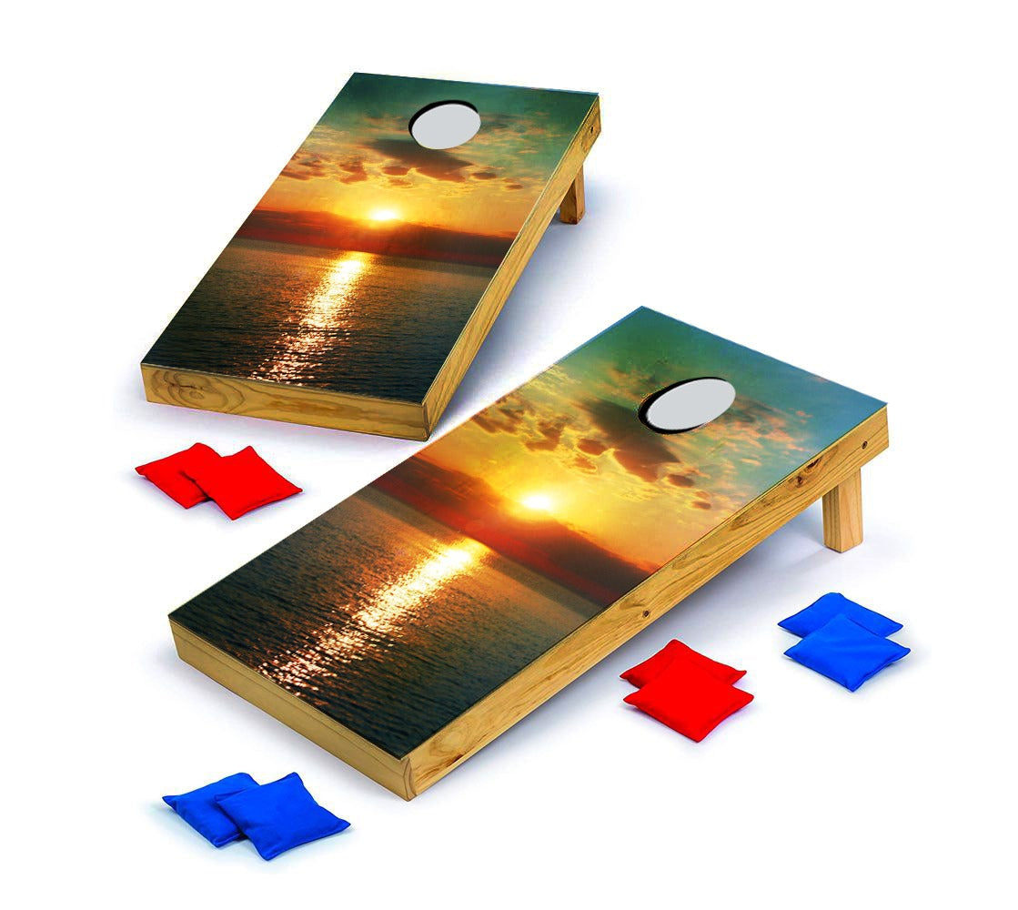 Sunset Cornhole Set