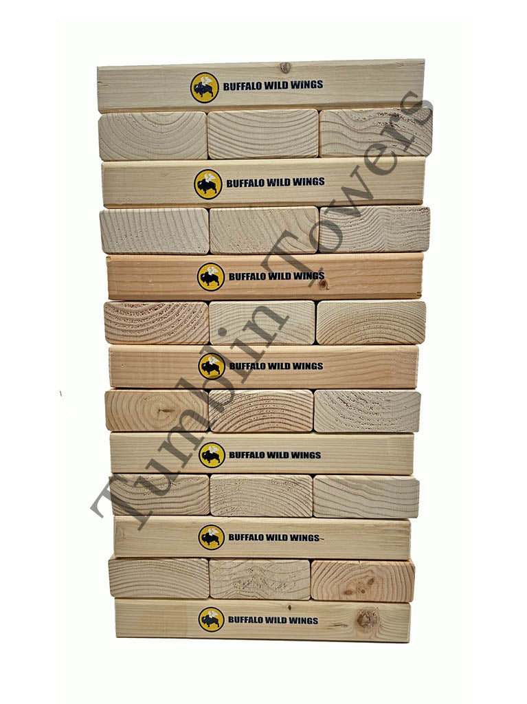 JUMBO upto 5ft Plain 2×4 Set – Full COLOR CUSTOM LOGO