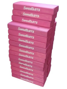 Jumbo tumbling tower, custom logo 1 color, sample 1