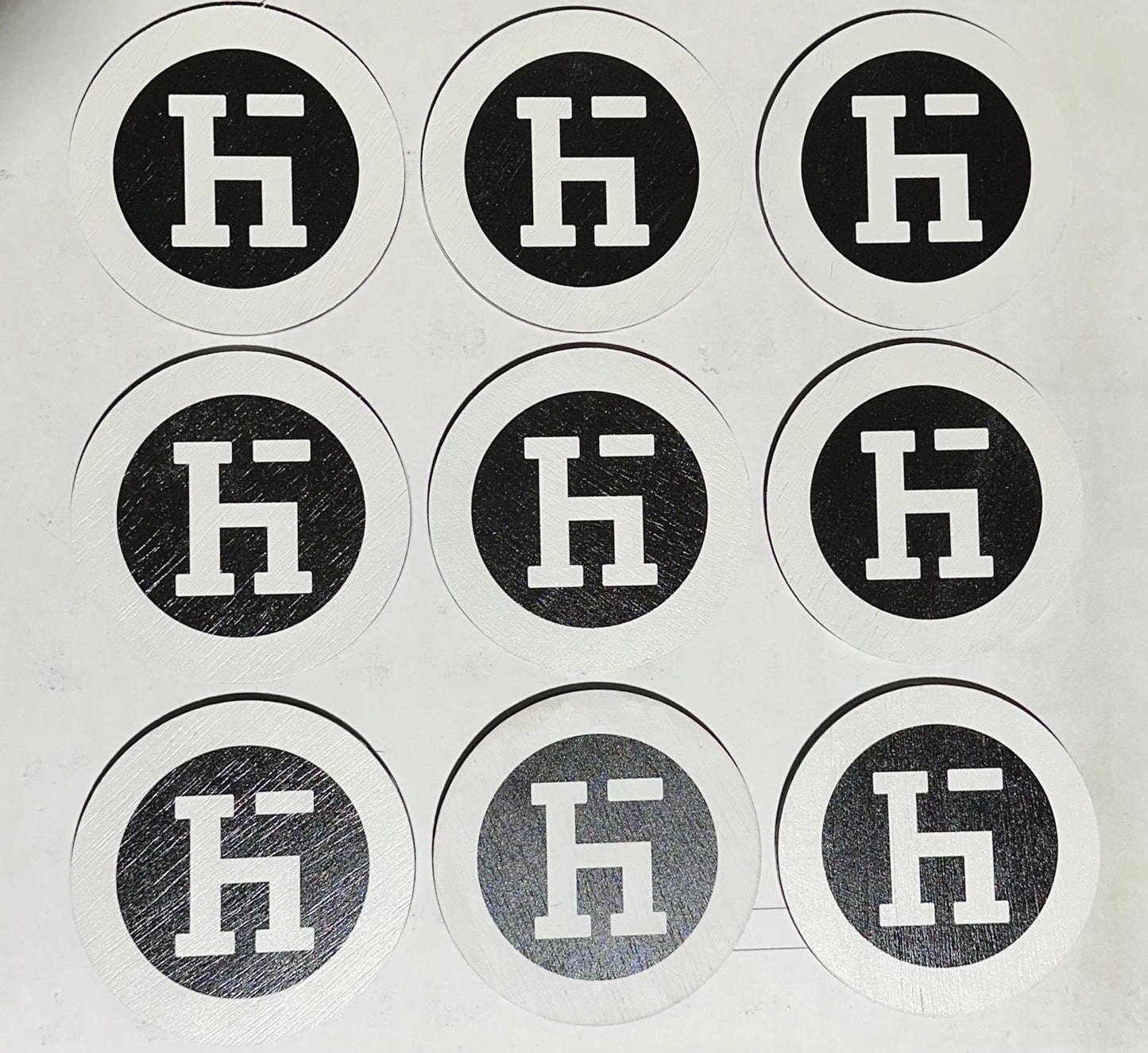 4 in Row Pucks - Custom LOGO